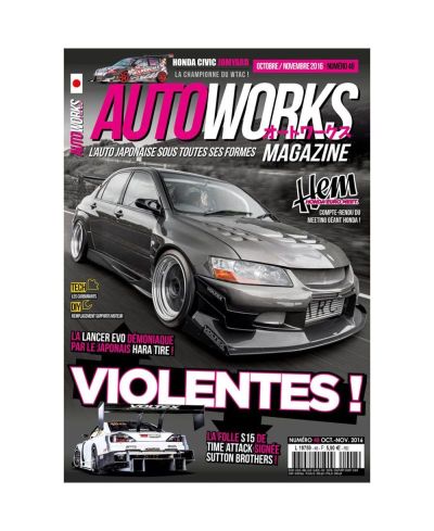 AUTOWORKS MAGAZINE COLLECTION NUMÉRO 01 - 60