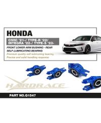 SET SILENT BLOCS BRAS AVANT INFERIEUR HONDA CIVIC, TYPE R, INTEGRA, TYPE S - HARDRACE