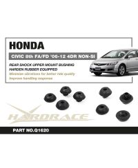 SILENTBLOCS COUPELLE SUPERIEURE AMORTISSEUR ARRIERE HONDA CIVIC - HARDRACE